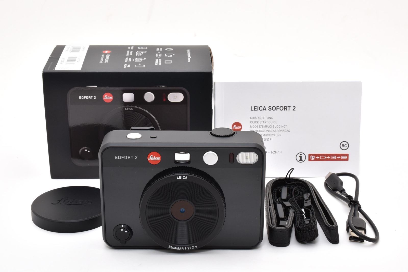 ★極上品★ ライカ LEICA SOFORT 2 ゾフォート2 ブラック 元箱付き ARYM6608 #463 34,320円