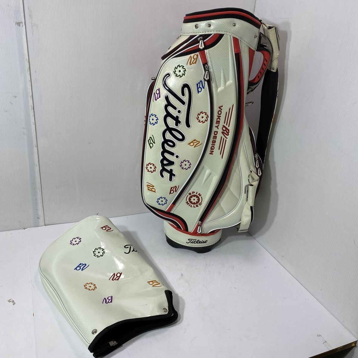 8/26 Final Disposal Titleist Titleist VOKEY DESIGN Caddy Bag 9 inch Equivalent 5 Split Cover Included BBL0610/Large 4950