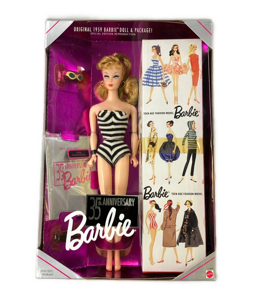 マテル 1959年オリジナルバービー復刻版 35周年記念バービー ドール Barbie バービー 復刻版