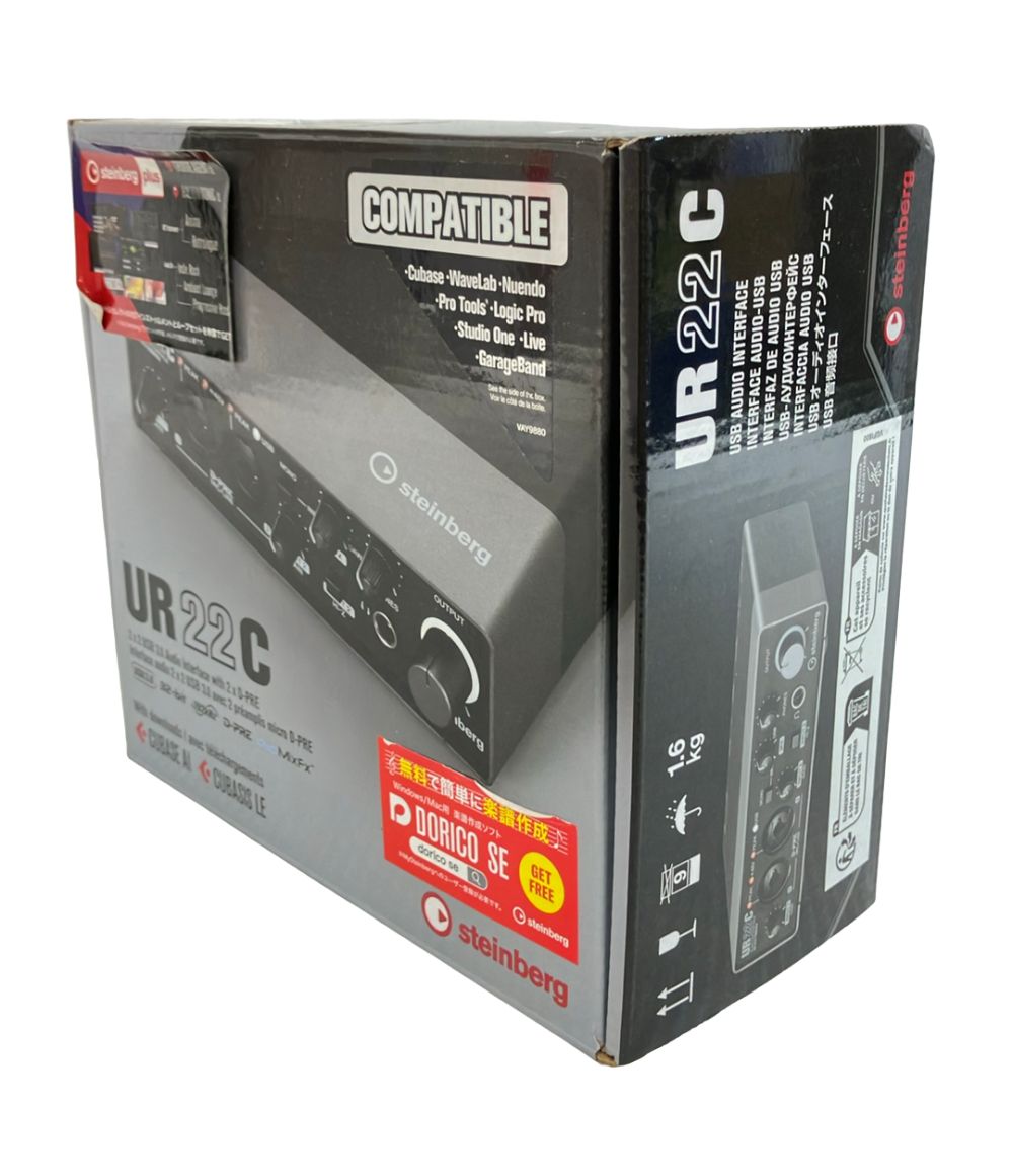UR22C オーディオインターフェース steinberg UR22C （レッドカラー