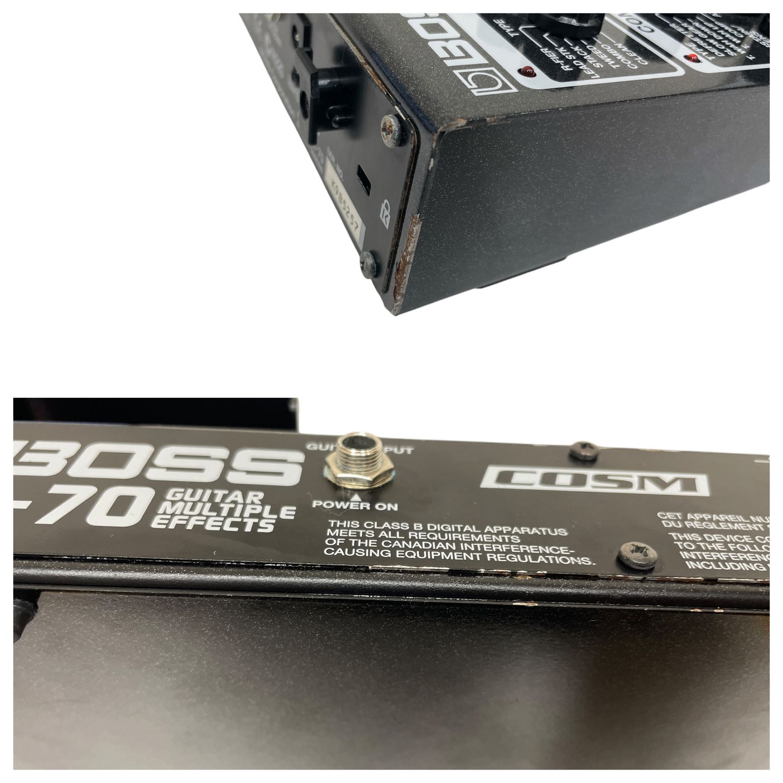 BOSS (ボス) Guitar Multiple Effects ギターマルチエフェクター