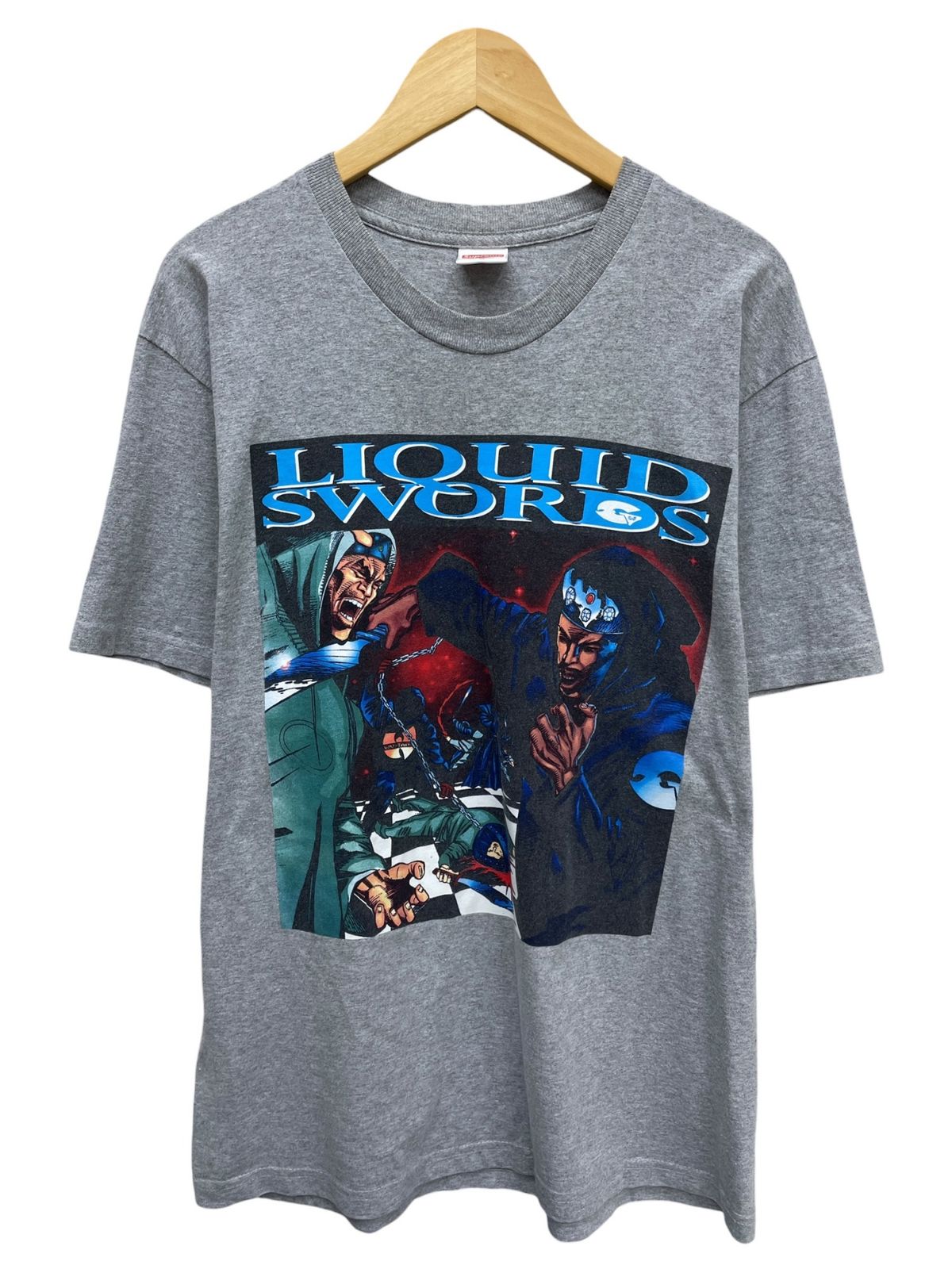 Supreme (シュプリーム) 18AW Liquid Swords Tee リキッドソード フロント グラフィックプリント Tシャツ USA製 M グレー メンズ/028 7,128円