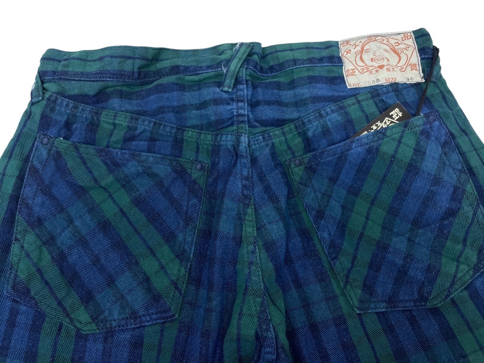 EVISU エヴィス LOT - 0 evisu エビス EVIS Lot.5500 グレンチェック 