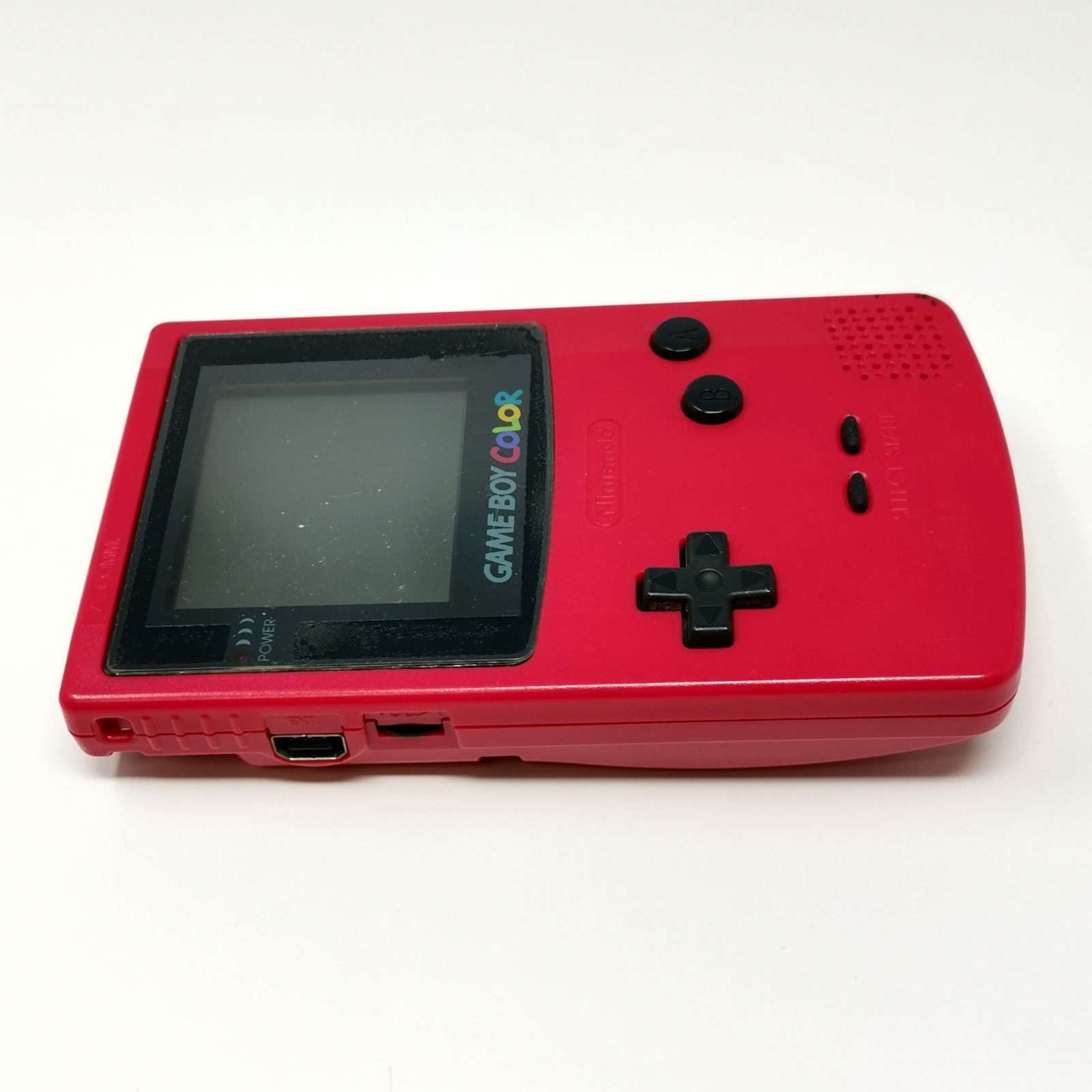 GAME BOY COLOR レッド ゲームボーイカラー CGB-001 動作確認済み 中古