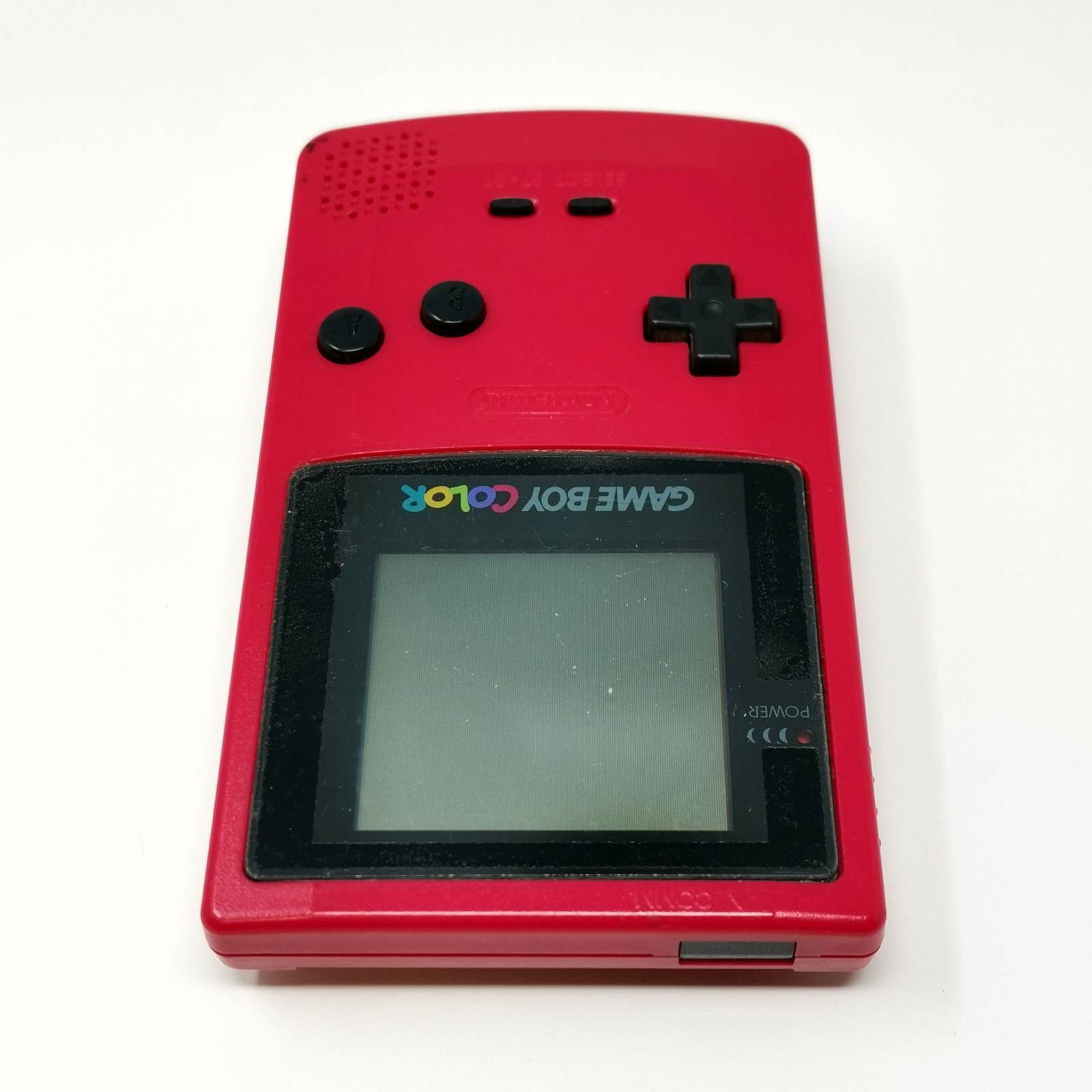 GAME BOY COLOR レッド ゲームボーイカラー CGB-001 動作確認済み 中古