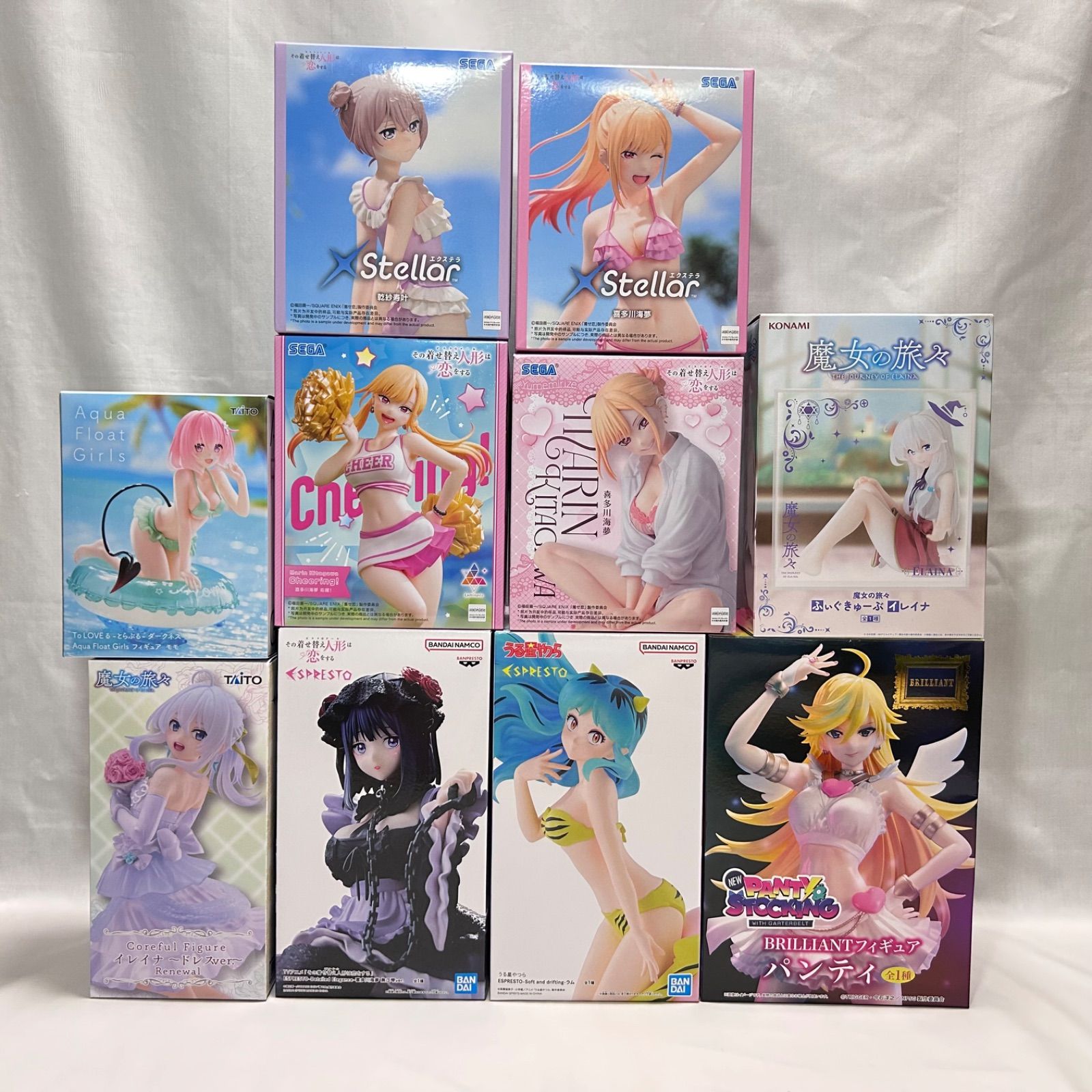 10点セット】美少女プライズフィギュア まとめ売り 着せ恋 魔女の旅々