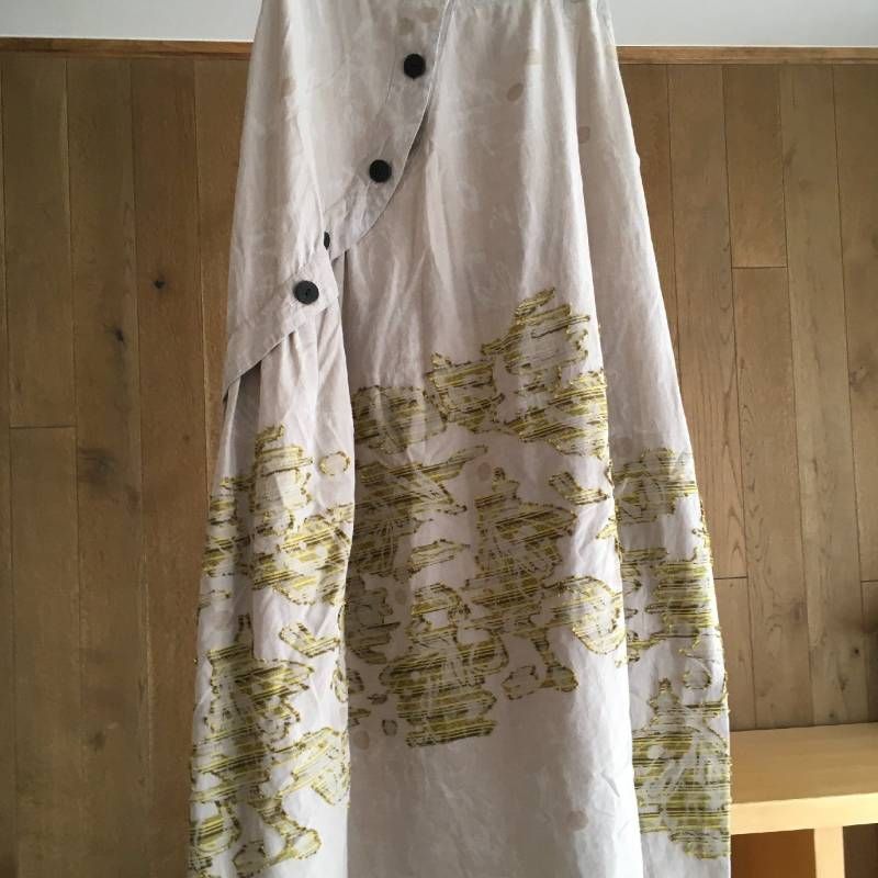 慈雨　ジウ　コットンワンピース 極美品 慈雨 ジウ ワンピース40 - メルカリ