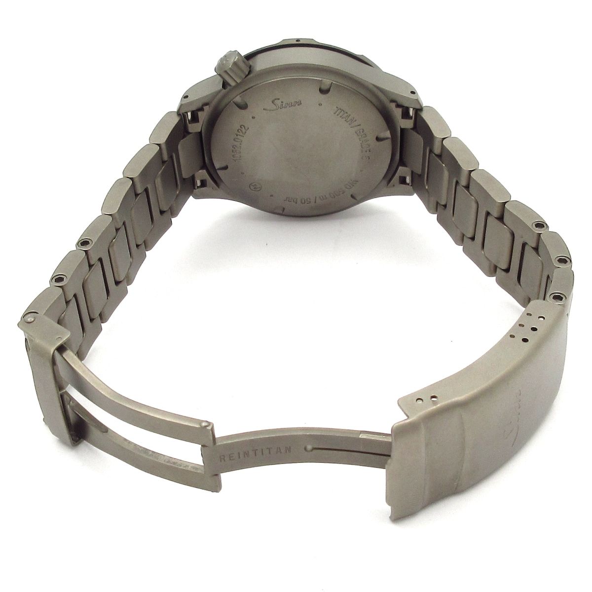 Sinn(ジン) 腕時計美品 T50 メンズ チタン/逆回転防止ベゼル/要OH 黒