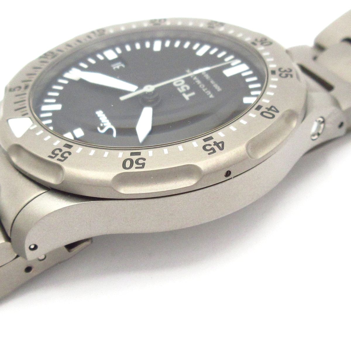 Sinn(ジン) 腕時計美品 T50 メンズ チタン/逆回転防止ベゼル/要OH 黒