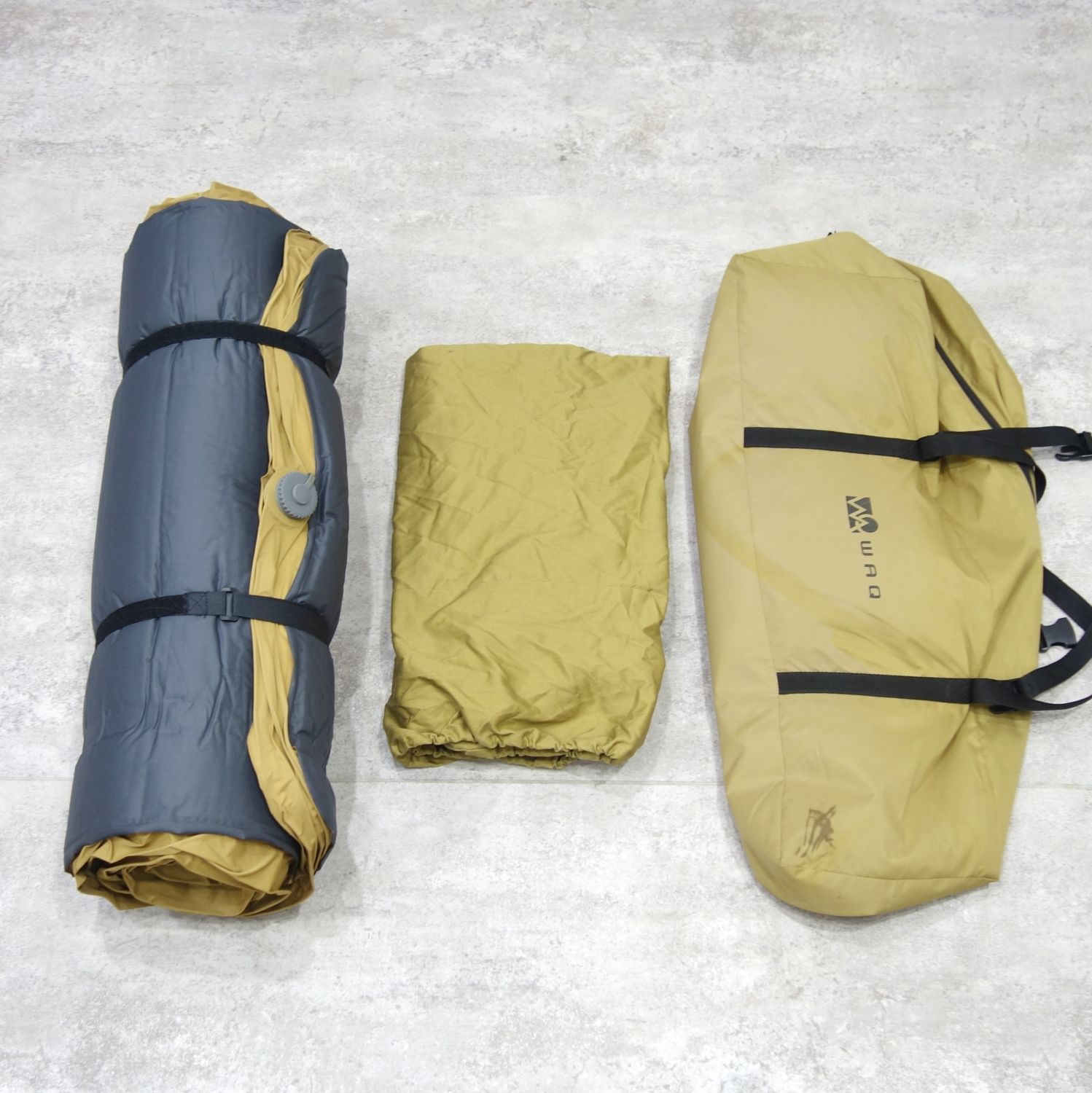 美品 ワック WAQ マット リラクシング キャンプ マット シングル RELA