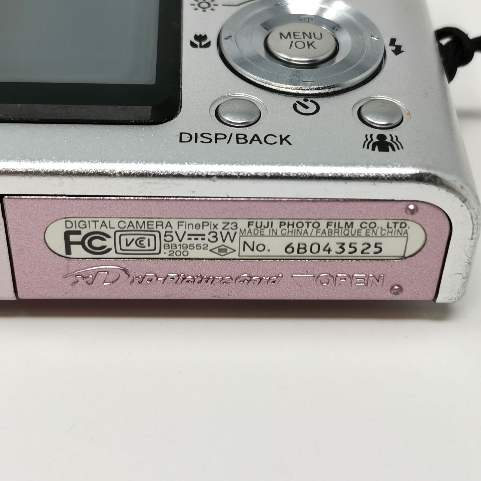 FUJIFILM FINEPIX Z3 カメラ コンデジ ピンク SDカードなし 動作確認
