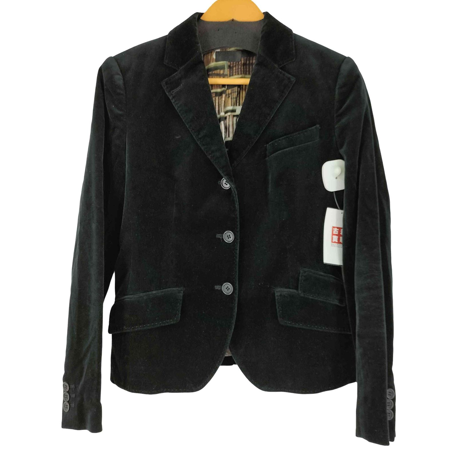 ポールスミスブラック Paul Smith BLACK ベロア テーラードジャケット 