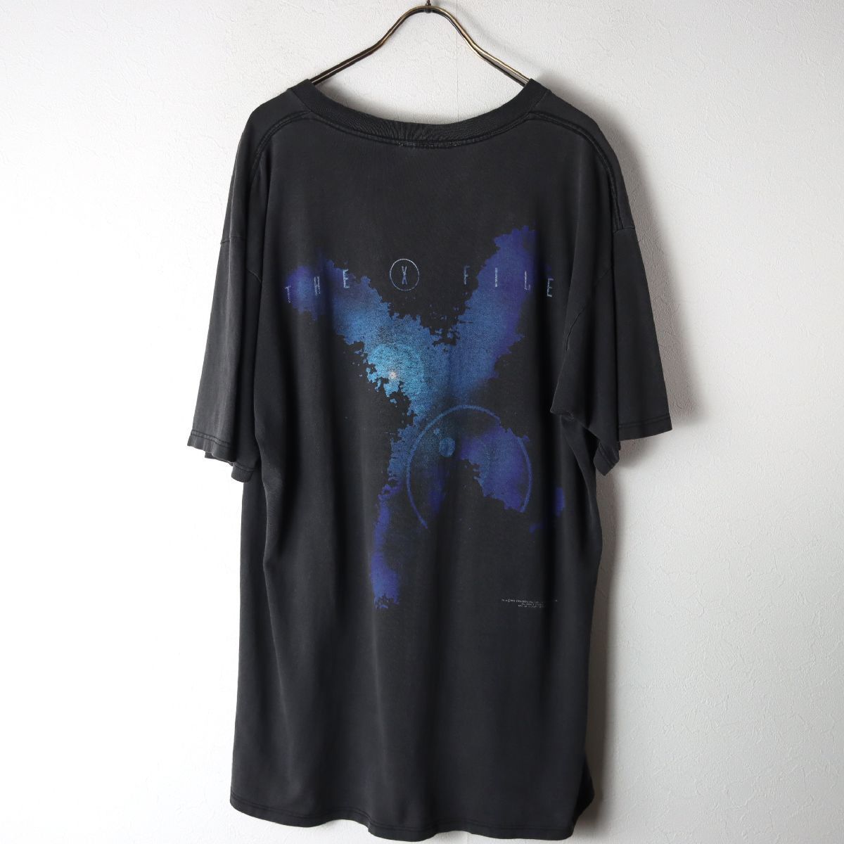 USA製 90s STANLEY DESANTIS スタンリー デサンティス X-FILE エックスファイル Tシャツ ブラック L/ 古着 ヴィンテージ