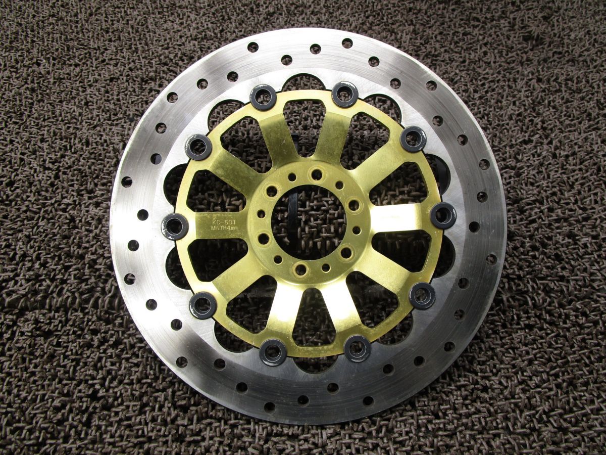 VTR250F サンスター ディスクローター KC-501 △B9347！MC33 ホンダ 【 MC15E 】 動画有 FI インジェクション