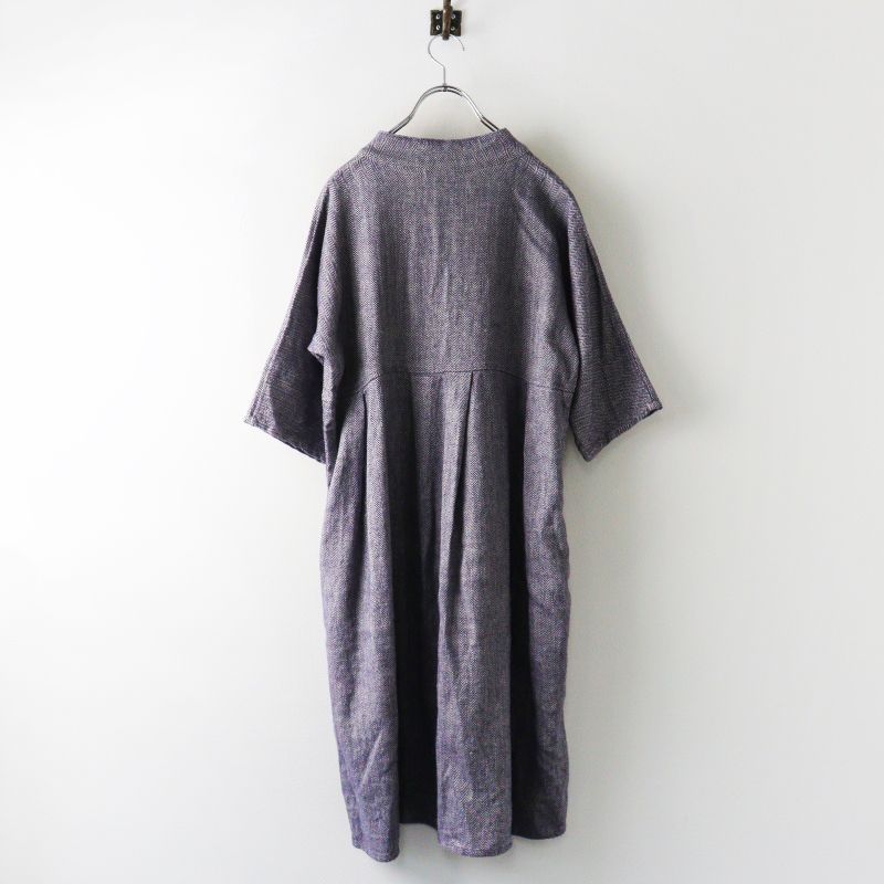 フォグリネンワーク fog linen work リネンウール ヘリンボーン タック フォグリネンワーク fog linen work リネンウール ヘリンボーン タック