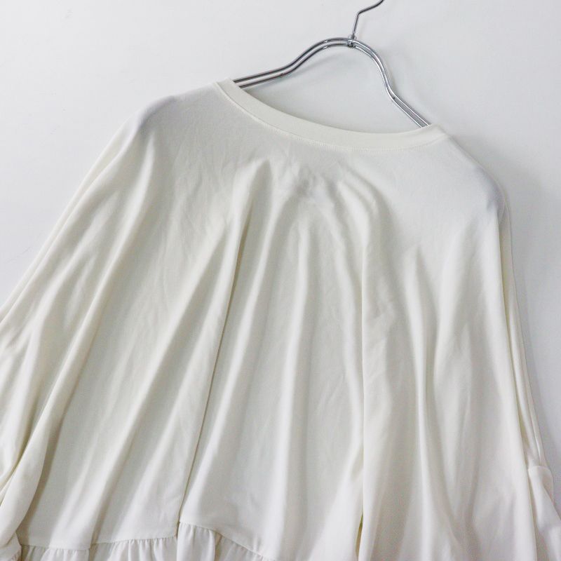新品未使用タグ付き　ビアズリー　トロミジャージービッグTee 白 パル ビアズリー BEARDSLEY トロミジャージービッグTee F ホワイト┃T