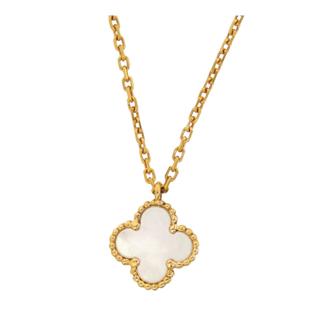 ヴァンクリーフ&アーペル スウィート アルハンブラ ネックレス VCARF69100 Au750 (K18YG) レディース Van Cleef & Arpels【中古】 【ジュエリー】