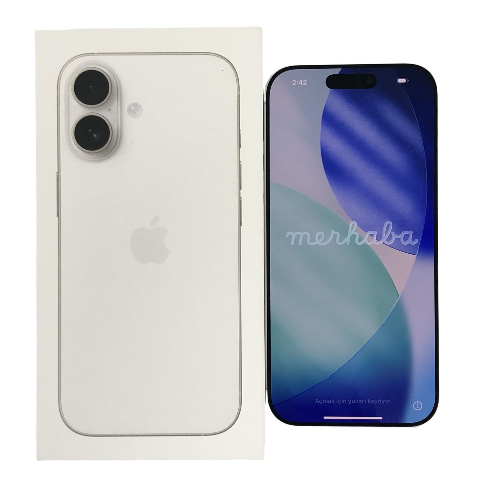 Apple iPhone 17 MG684J/A 256GB ホワイト SIMフリー バッテリー最大容量100% スマートフォン 中古 良好 N11428819 80,740円