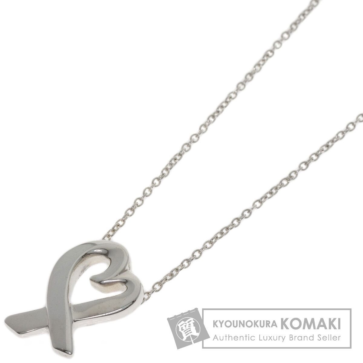 TIFFANY&Co. ティファニー ラビングハート ネックレス SV レディース [中古]