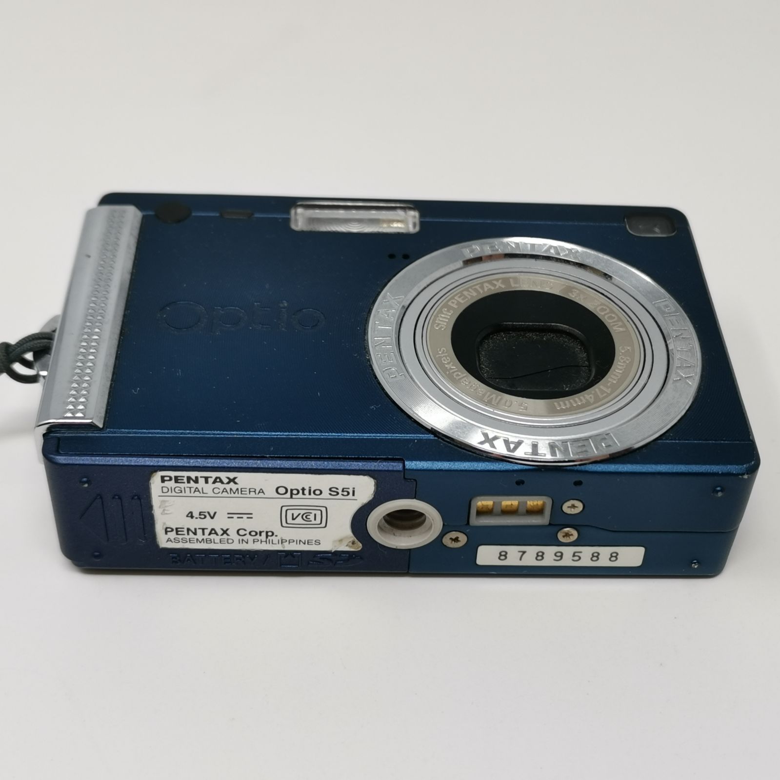 PENTAX Optio S5i コンデジ カメラ 動作確認済み 充電器・SDカードなし