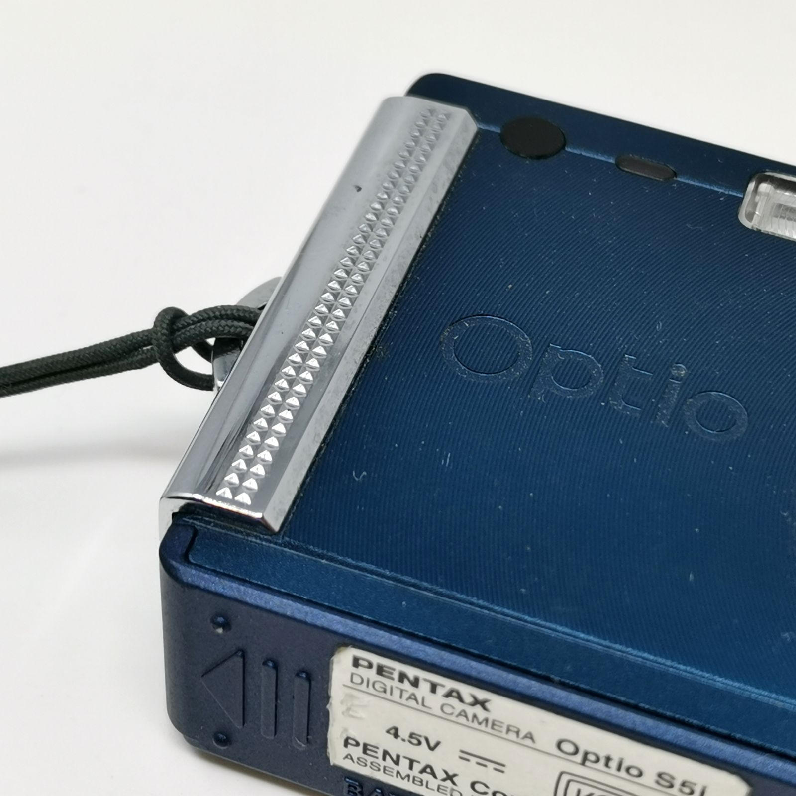 動作確認済✨PENTAX Optio s5i✨スマホ転送OK 可愛いコンデジ♪ PENTAX Optio S5i コンデジ カメラ 動作確認済み 充電器・SDカードなし