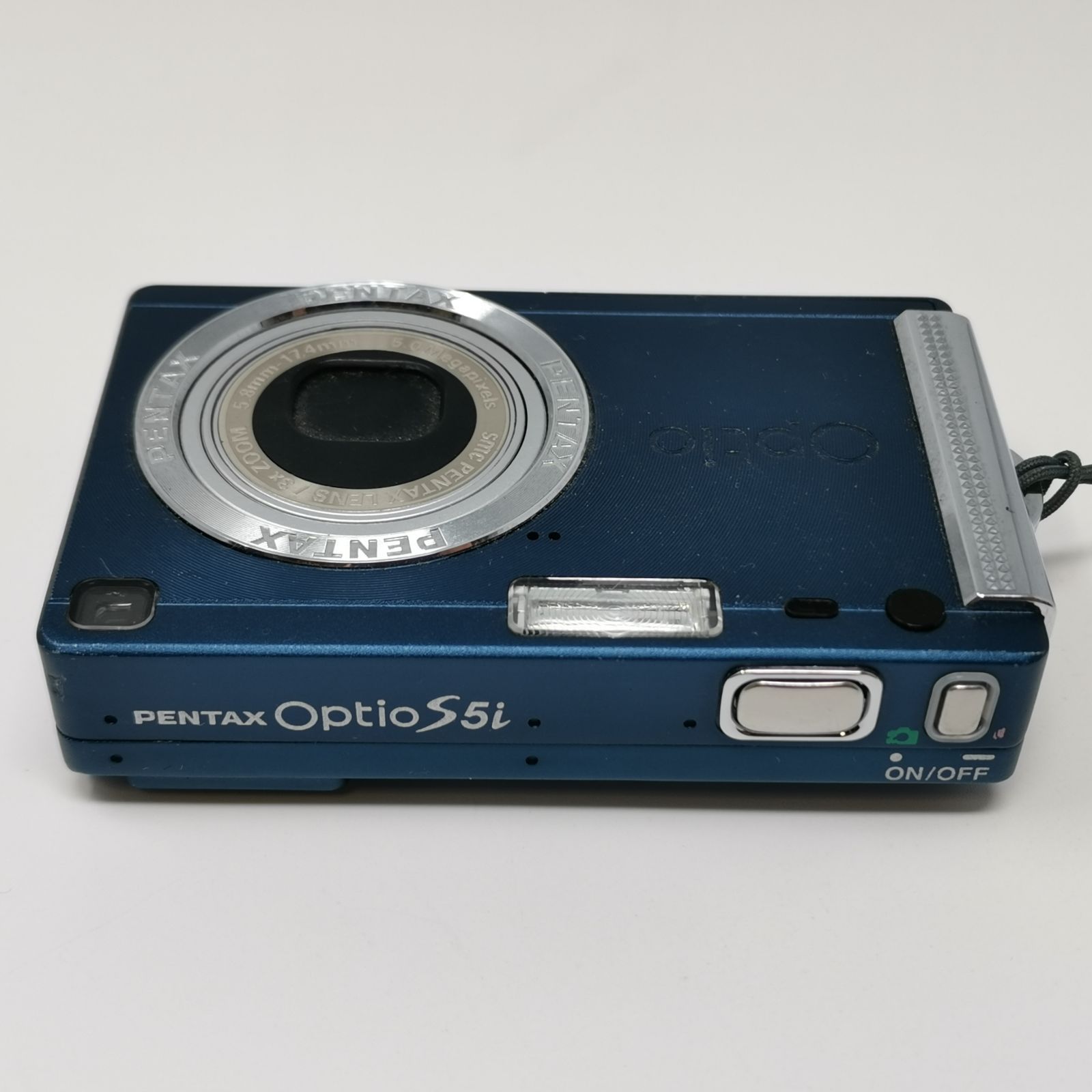 PENTAX Optio S5i コンデジ カメラ 動作確認済み 充電器・SDカードなし