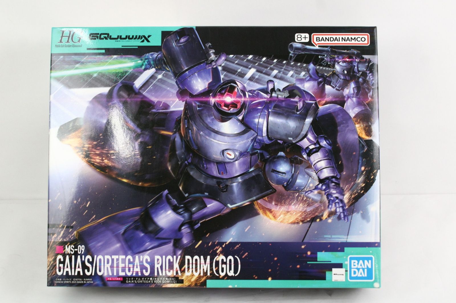 未組立 バンダイHG 1/144 リック・ドム ガイア機 オルテガ機(GQ) MS-09 ジークアクス BANDAI ホビー ガンプラ ITFG3JOFIBDA-D-A015-byebye