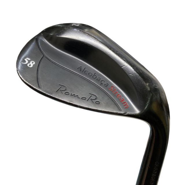 【中古】 RomaRo RomaRo Alcobaca Stream(2024) 58° ウェッジ WG 純正特注シャフト (フレックスS) メンズ 男性用 右利き 右用 Cランク ゴルフクラブ