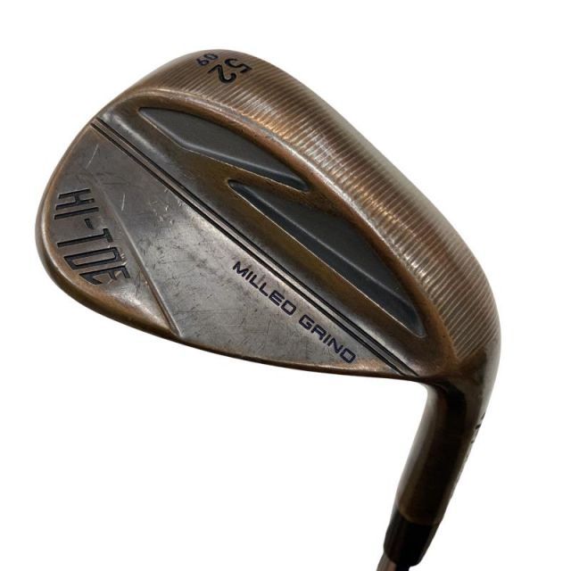 【中古】 テーラーメイド Taylor Made MILLED GRIND HI-TOE(2022) 52°/09° ウェッジ WG KBS Hi-REV 2.0 (フレックスその他) メンズ 男性用 右利き 右用 Cランク ゴルフクラブ