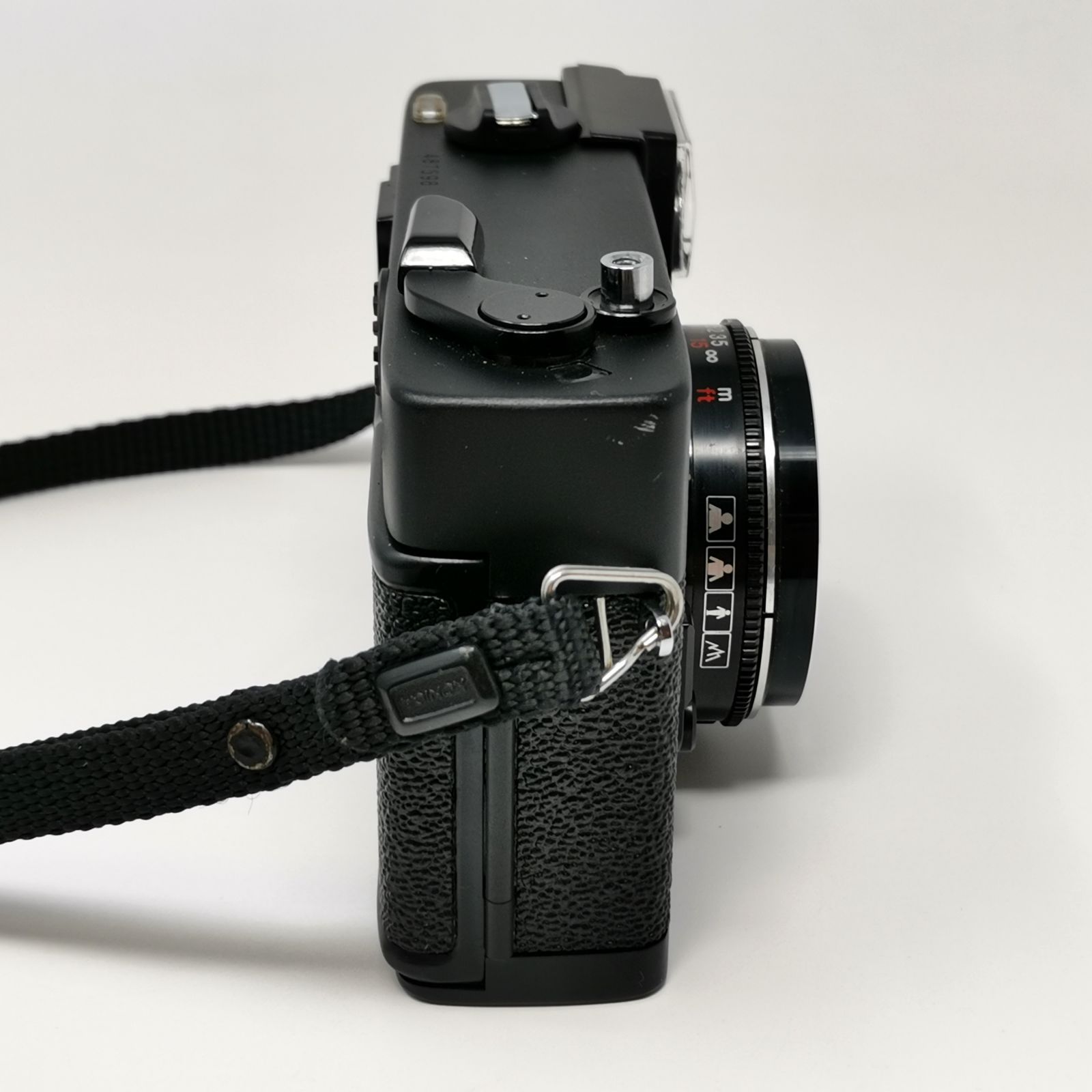 KONICA C35 EF フィルムカメラ ブラック 動作未確認 中古品 管理番号
