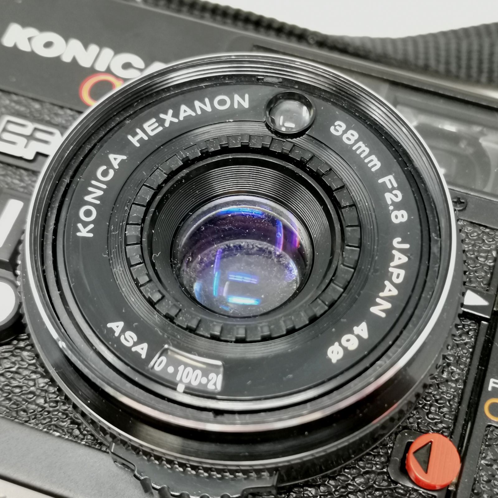 KONICA C35 EF フィルムカメラ ブラック 動作未確認 中古品 管理番号