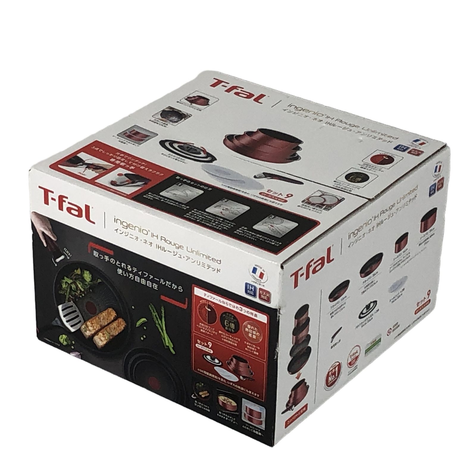 未使用 T-faL ティファール L38392 インジニオ・ネオ IHルージュ・アンリミテッド セット9 未開封 N11439505