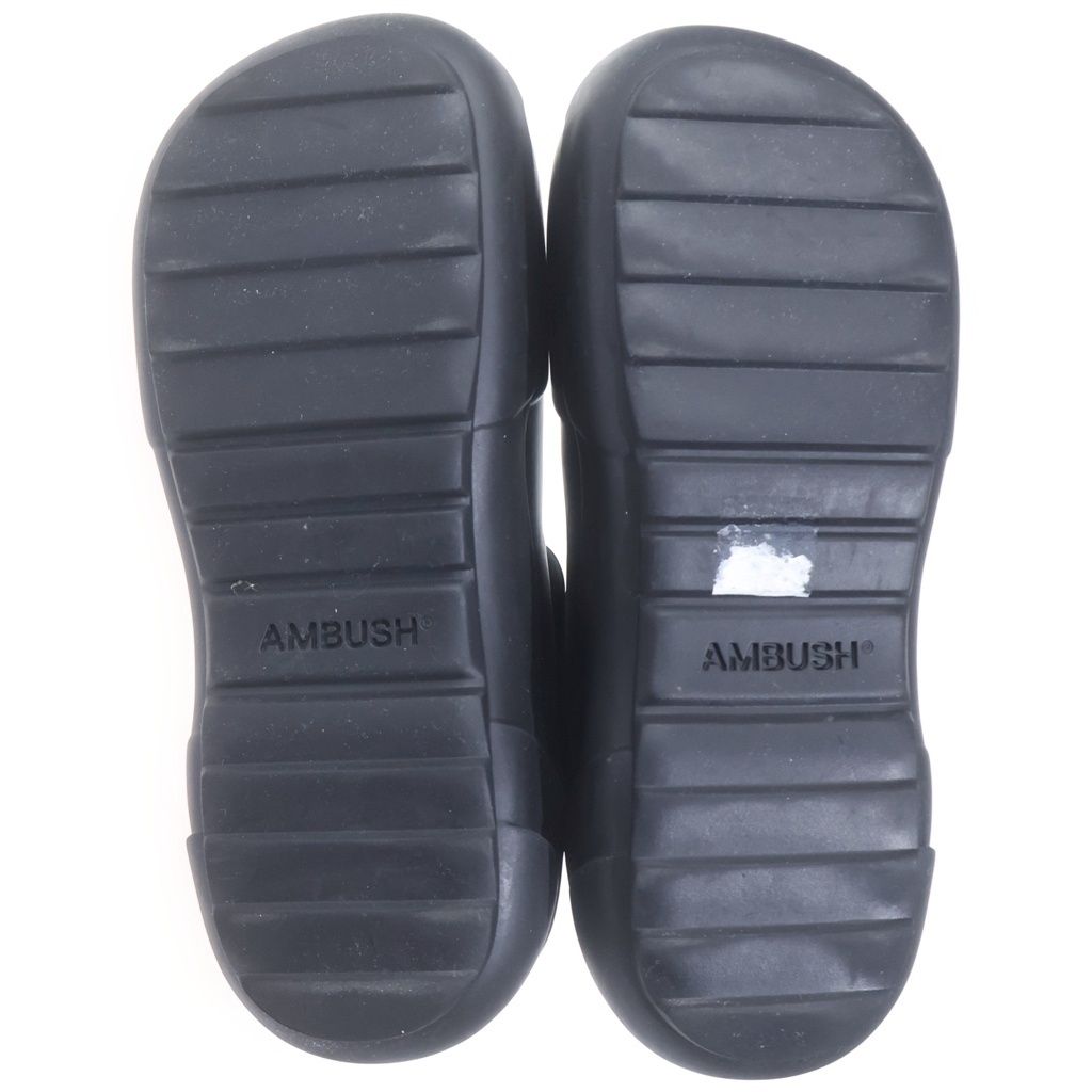 AMBUSH (アンブッシュ) RUBBER BOOTS ラバーブーツ ブラック 12113137