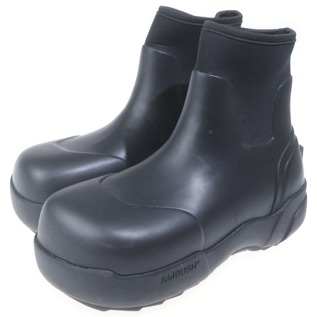 AMBUSH (アンブッシュ) RUBBER BOOTS ラバーブーツ ブラック 12113137