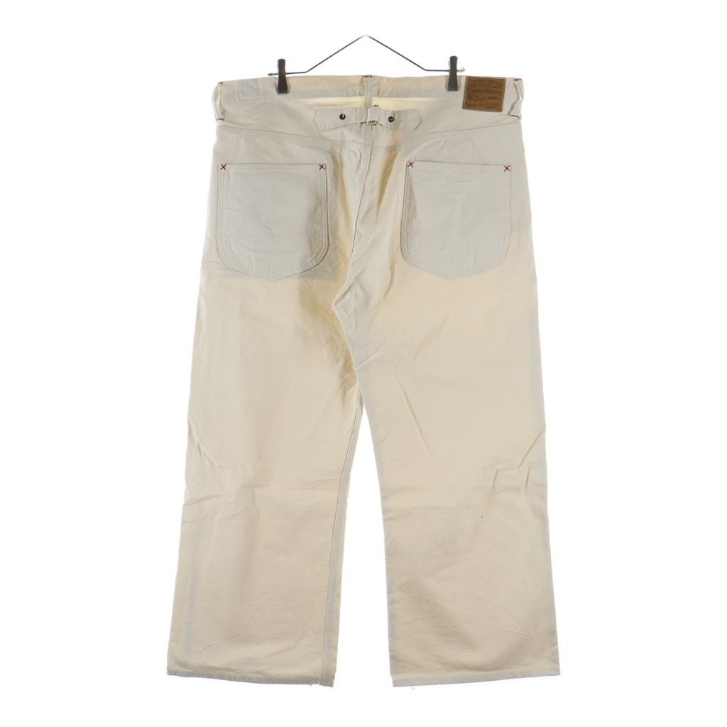 TROPHY CLOTHING トロフィークロージング 1804N Naturally Duck Pants ナチュラルダック地 チノパンツ ワークパンツ ホワイト TROPHY CLOTHING (トロフィークロージング) 1804N Naturally Duck