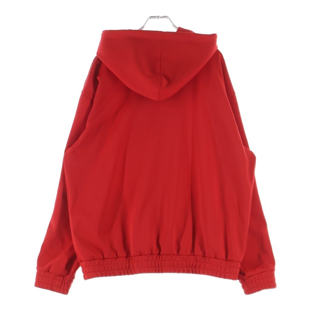 CELINE トリオンフードジャージ パーカー　レッド CELINE (セリーヌ) トリオンフ ロゴ ダブルフェイスジャージ