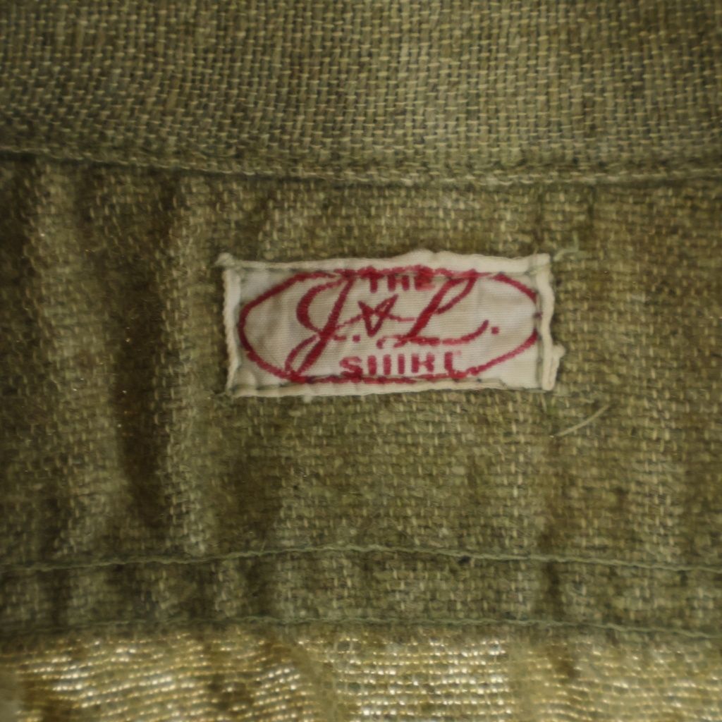 VINTAGE (ヴィンテージ) THE J.L. SHIRT ザ ジェイ エル シャツ 20-30S