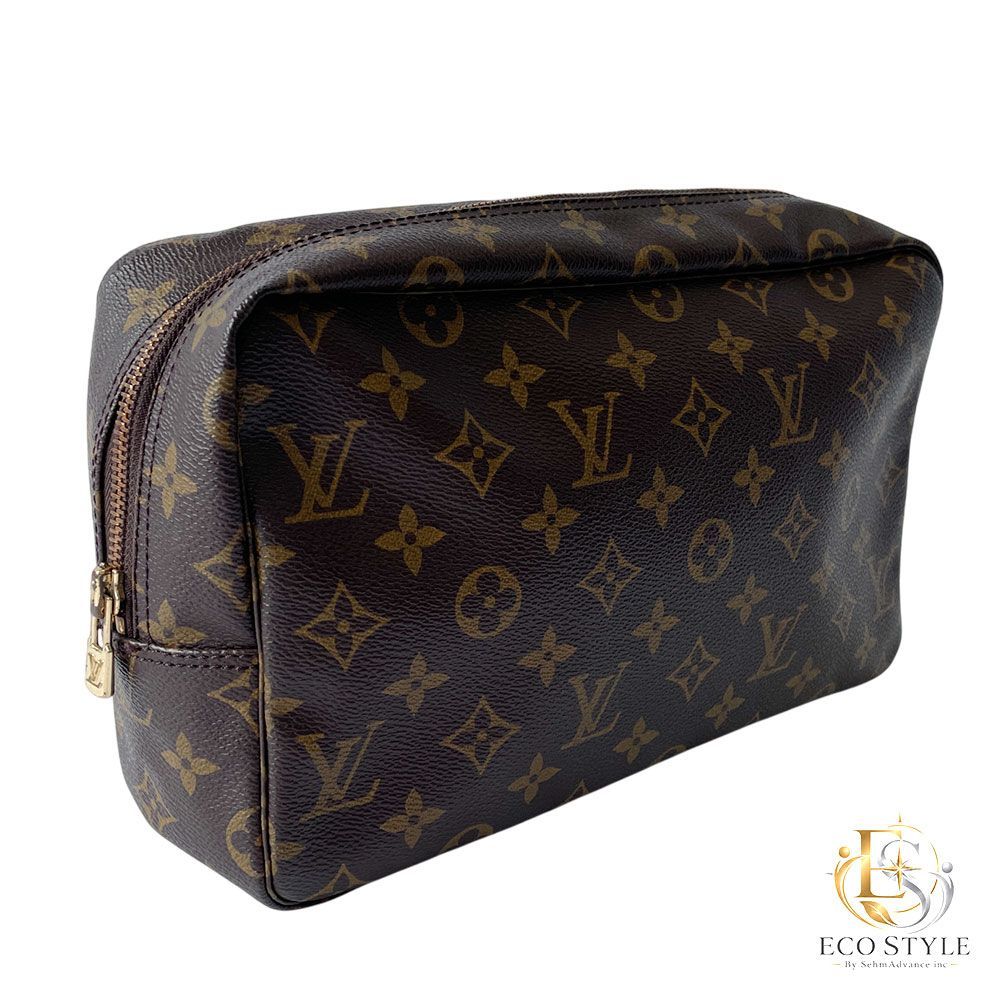 LOUIS VUITTON ルイ ヴィトン モノグラム トゥルース トワレット28 クラッチバッグ セカンドバッグ 化粧ポーチ トラベルポーチ マルチポーチ M47522 （中古B・V015）