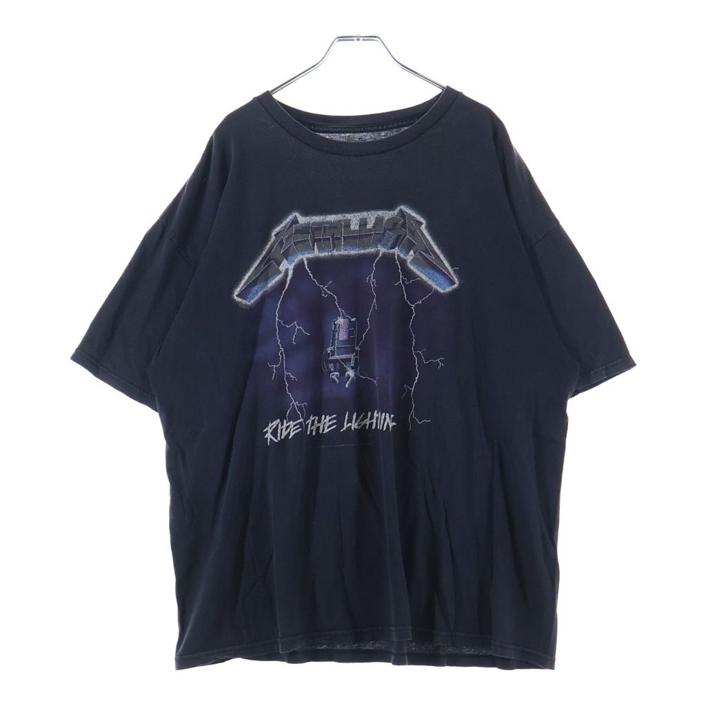 VINTAGE (ヴィンテージ) 00s METALLICA RIDE THE LIGHTNING メタリカ 両面プリント Tシャツ 半袖カットソーブラック 8,873円
