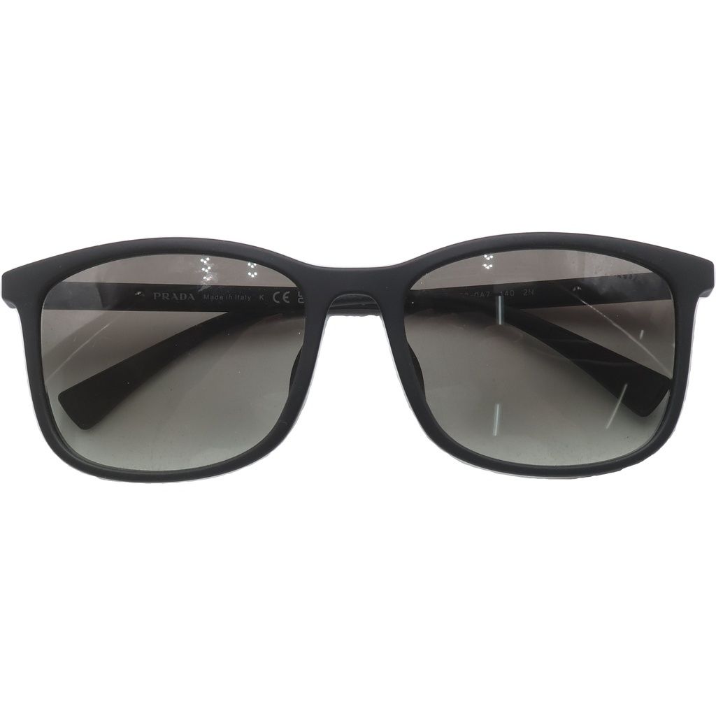 PRADA (プラダ) Linea Rossa リネアロッサ ウェリントンフレーム サングラス アイウェア 眼鏡 ブラック SPS01T-F