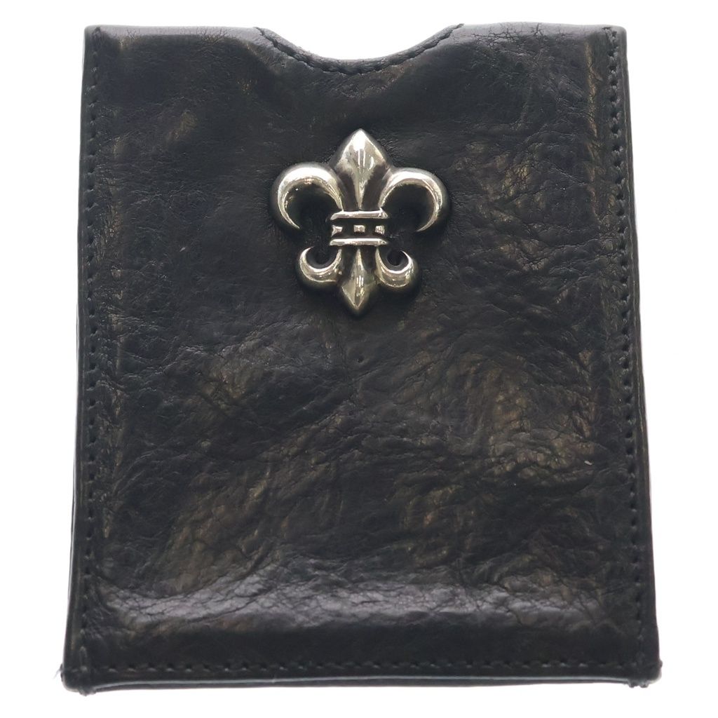 CHROME HEARTS (クロムハーツ) CARD CASE マックスフィールド限定 カードケース レザー ブラック 121,000円