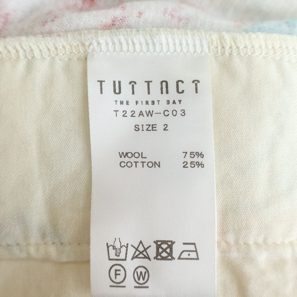 NO BRAND (ノーブランド) TUITACI(ツィタシ) 22AW PILE JQD KNIT PANTS