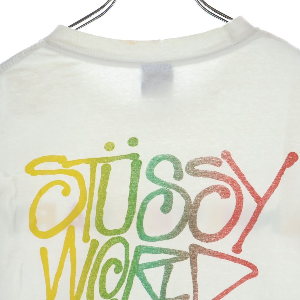 カ*コ様 90s・USA製OLD STUSSY ジャズマン パーカー 銀タグ 90s-00s