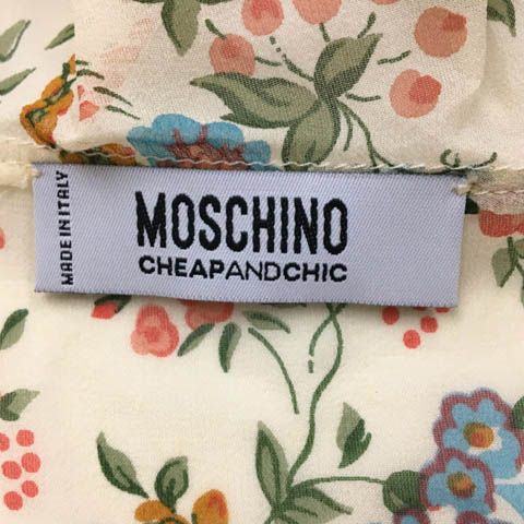 モスキーノチープアンドシック MOSCHINO CHEAP AND CHIC ブラウス 