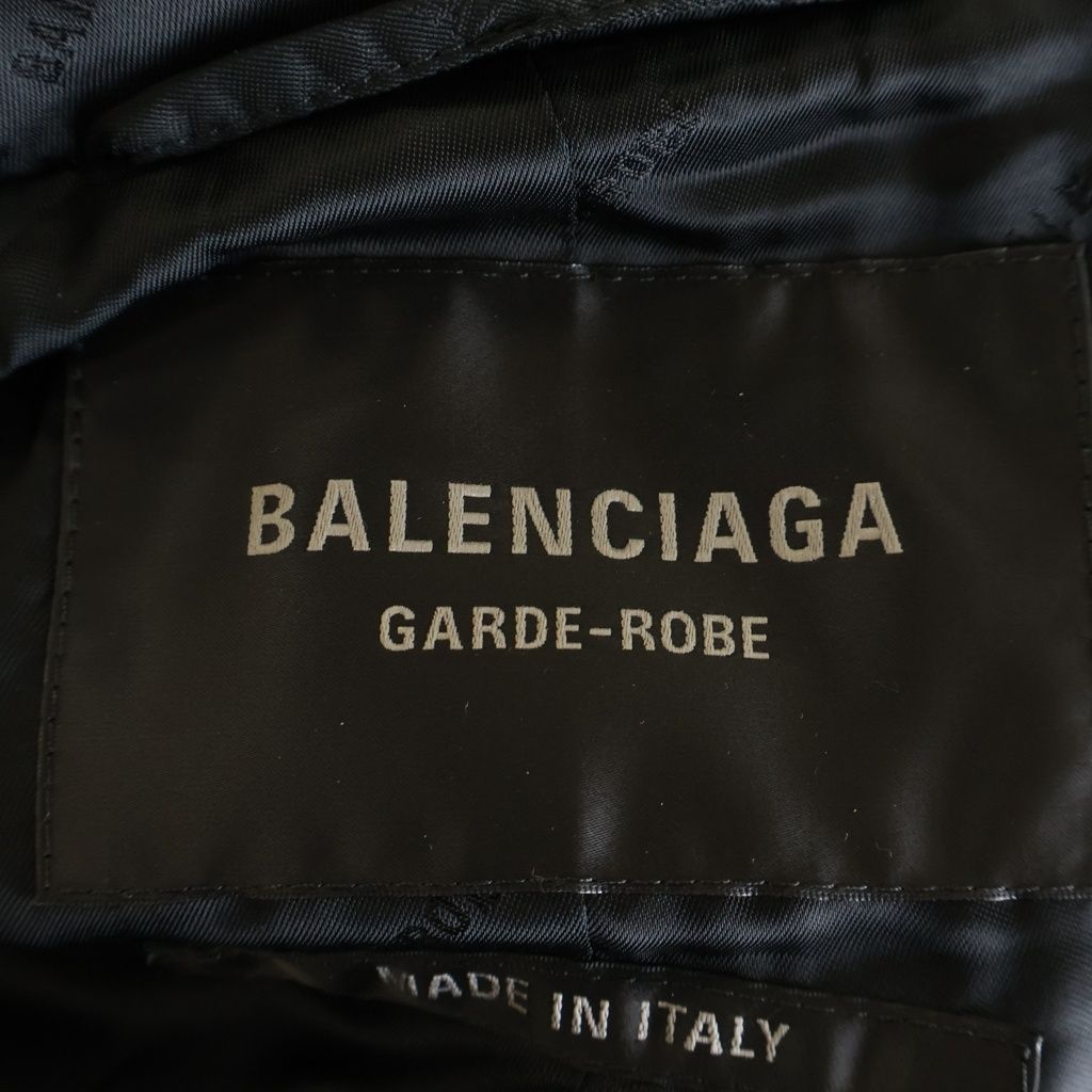 BALENCIAGA (バレンシアガ) 25AW Hooded Long Coat フーデッド ウール