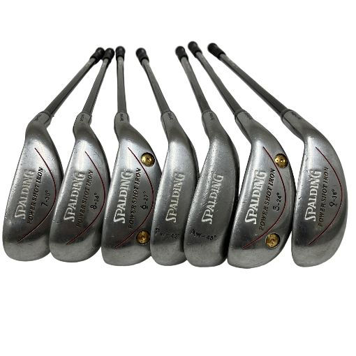 SPALDING スポルディング アイアンセット UT型 POWER SHOT IRON 7本 