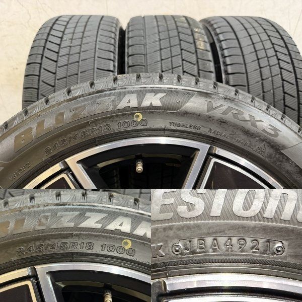 BS BLIZZAK VRX3 245/45R18】スタッドレス【BMW G26 4シリーズグラン 