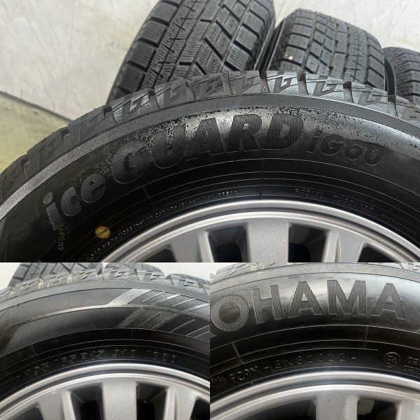 走行短め【YK IG60 195/65R15】スタッドレス【トヨタ エスクァイア 