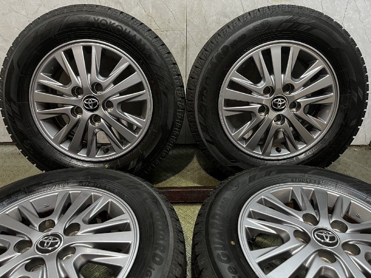 走行短め【YK IG60 195/65R15】スタッドレス【トヨタ エスクァイア 