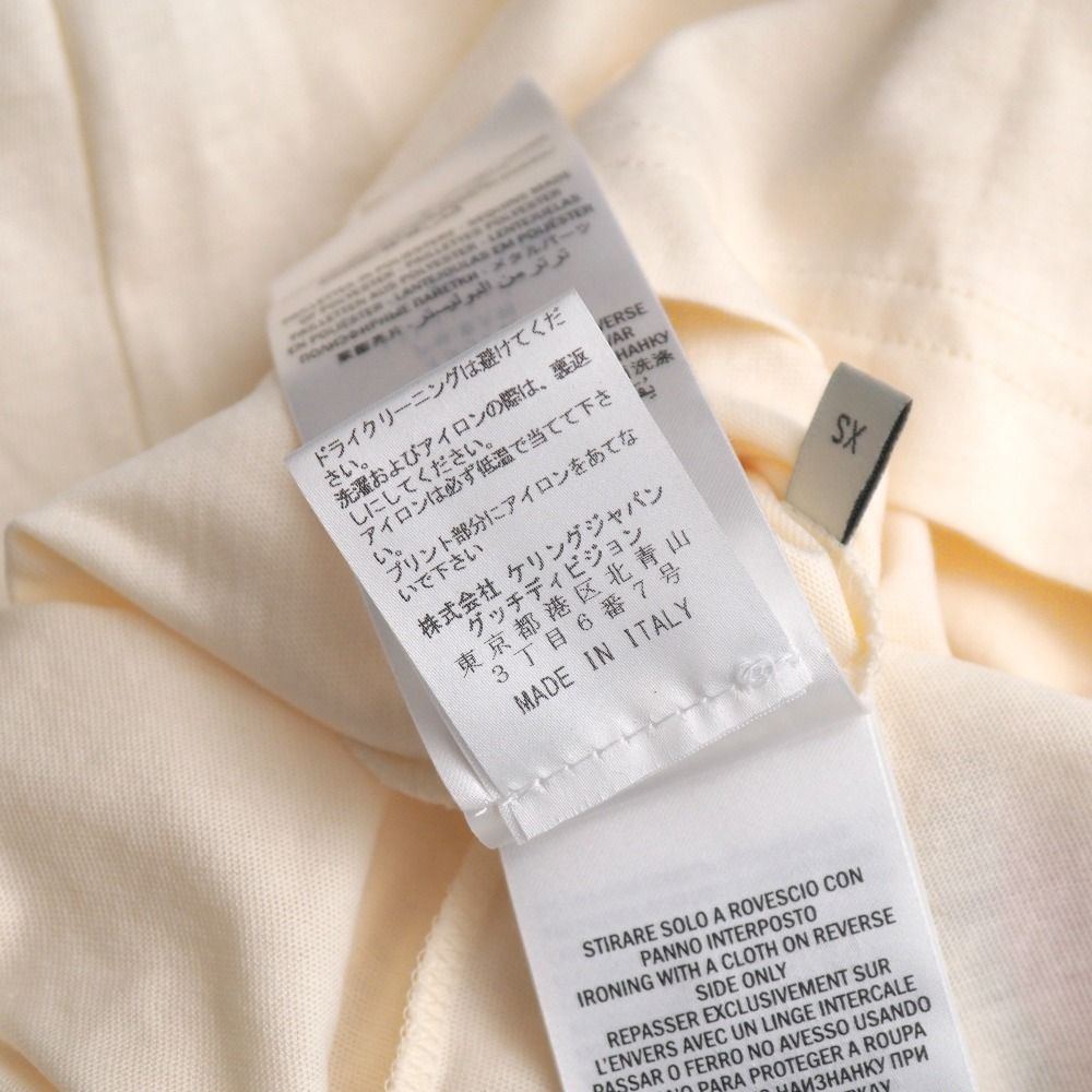GUCCI グッチ 半袖Tシャツ サイズXS スパンコール装飾 ストロベリー